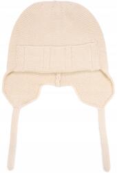 Szaleo Lugo fülvédő sapka univerzális, rugalmas, gyapjú Világos bézs