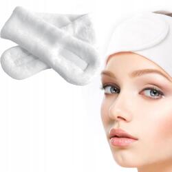 chila Kozmetikai Hajpánt Tépőzáras Plüss Fehér Chila (OPASKA KOSMETYCZNA NA RZEP - CHILA)