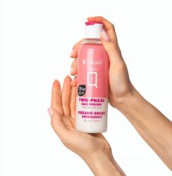 Silcare kéz testradír Body Scrub bőr Kétfázisú Sóval (Peeling do ciała solny dwufazowy SILCARE)