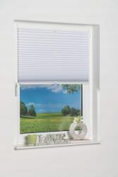  K-home Pliszírozott redőny ablakra. , fehér, 90 x 130 cm (ZZVY65MLLE)