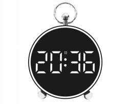 SATIS Elektronikus Led Ébresztőóra Digitális Óra Usb Hőmérő 11CM (FA231)