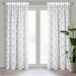 Takoy Decorațiune WIKI din etamină ușoară în stil eco cu imprimeu floral 140 x 270 cm