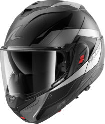 Shark Oxo Mekarium Mat Bukósisak, Matt Szürke-króm-fekete