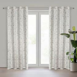 Takoy Draperie gata făcută KORNELIA din catifea decorată cu imprimeu lucios 140 x 250 cm-HF-459570