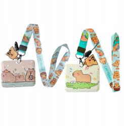  2 db Póráz azonosító kártya dokumentumok kapibara ebédkártya (ida 4445)