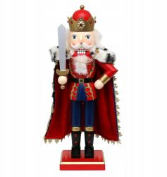  Fa Diótörő Karddal És Koronával 39 CM Karácsonyi Figura (360640533)