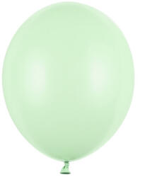 Party Deco Lufik Strong 30cm, Pasztell Pisztácia (1 csomag 100 db)