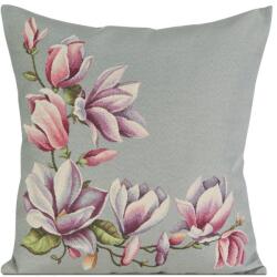 Takoy Gobelin díszpárnahuzat szőtt virágzó magnóliamintával
