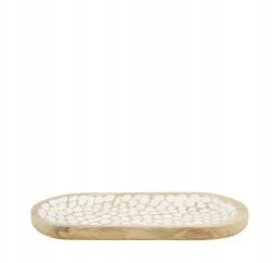 Dijk Dekorációs Tálca mangófából 38 cm (10435)