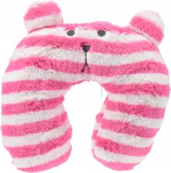 H&L Gyerek utazópárna Szivárvány 30×30 cm, rózsaszín csíkos (A977-0A-00)