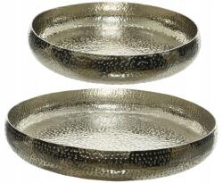 Koopman Tálca, kovácsoltvas, 45 cm, ezüst, Kaeming (391336)