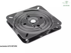  Azalia Velvet Forgó Bársony Étkezőszék Sötétbézs Fekete Vázzal (SIG-AZALIAVCCB)