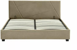  Columbia Velvet Bézs Bársony Tárolós Franciaágy (SIG-COLUMBIAV160BE)