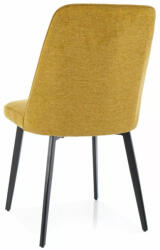  Aldo Brego Curry Étkezőszék Fekete Fém Vázzal (SIG-ALDOBRCCU)