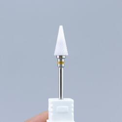 Everin Cap de Freză Ceramic Con 1XF - Îndepărtarea Gelului & Acrygel | Frezat rapid & rece (1XF)