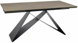  Westin Ceramic Sabbia Bővíthető Üvegkerámia Étkezőasztal Matt Homokbarna (SIG-WESTINJBRC160)