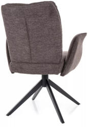  Wing Brego Forgó Étkezőszék Cappuccino Szövettel (SIG-WINGBRCCA)