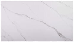  Imperia 180 Kihúzható Kerámia Étkezőasztal Matt Fehér/Fekete (SIG-IMPERIABC180)