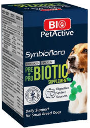 Bio PetActive Synbioflora Pre + Pro Biotic Caine, 60 tablete (Talie: Mică) (73134078)