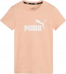 PUMA Női Póló Puma Ess Logo Tee Barackszínű 586775 46, L (586775 46)