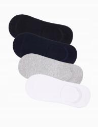 Ombre Férfi lábszárvédő zokni 4 db-os csomag vegyes színek OM-SOSS-0104 one size
