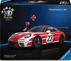 Ravensburger Puzzle 3D RAVENSBURGER Iconics: Porsche 911 GT3 Cup Salzburg design 108 piese