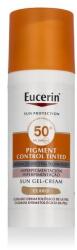 Eucerin Sun Protection Pigment Control Tinted Gel-Cream SPF50+ fényvédő készítmény arcra 50 ml árnyék Light nőknek