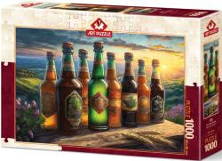 Art Puzzle Пъзел Art Puzzle от 1000 части - Ретро бутилки за бира (5262)