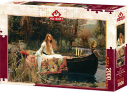 Art Puzzle Пъзел Art Puzzle от 2000 части - Дамата от Шалот, 1888 (5478)