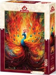 Art Puzzle Пъзел Art Puzzle от 1500 части - Пъстър паун (5404)