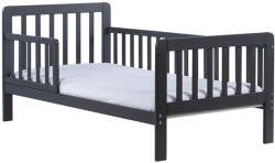 DREWEX Gyerekágy leesésgátlóval Drewex Nidum 140x70 cm grafit (2-53111)