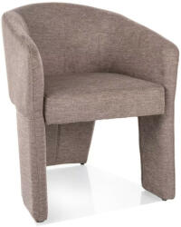 SIGNAL MEBLE Nelly Brego Kényelmi Fotel Bézs/Fekete Szövet (SIG-NELLYBRBE34) - pepita