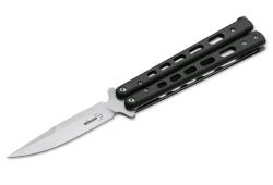Böker Plus Balisong G10 Large pillangó zsebkés, fogantyú G10, penge 440C (1019)
