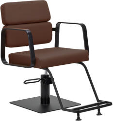 Gabbiano Porto fekete csokoládé fodrászszék