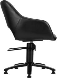 Gabbiano Lima fodrászszék, fekete