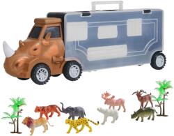 RAYA TOYS - Rinocer cu animale, 11 piese (508122082) Figurina