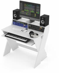  Glorious Sound Desk Compact White Stúdió bútor (fehér)