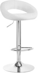  4Rico QS-B10 bárszék, fehér, öko bőr
