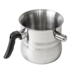 Zilan Oala pentru Lapte Floria, Otel Inoxidabil, cu Fluier, 3 l, Argintie (ZLN-ZLN1802)