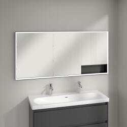 Villeroy & Boch My View+ dulap 160x16.8x75 cm cu oglinda grafit B48216VR (B48216VR)
