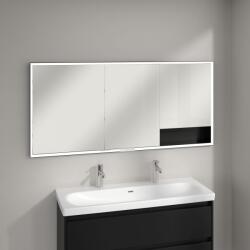 Villeroy & Boch My View+ dulap 160x16.8x75 cm cu oglinda negru B48216VL (B48216VL)