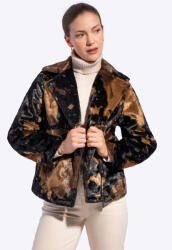 Wittchen női tehénfoltos dzseki, fekete és barna, fekete és barna modakril - pepita - 49 759 Ft