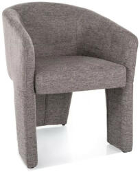 SIGNAL MEBLE Nelly Brego Kárpitozott Fotel Szürke (SIG-NELLYBRSZ10)