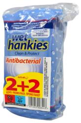  HANKIES мокри кърпи, Антибактериални, 4 х 15 броя, Clean & Protect