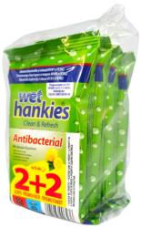  HANKIES мокри кърпи, Антибактериални, 4 х 15 броя, Clean & Refresh