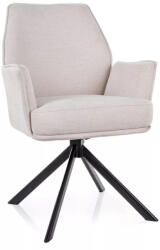 SIGNAL MEBLE Hugo Brego Forgó Étkezőszék Világos Bézs Szövettel (SIG-HUGOBRCJBE22) - pepita