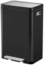 EKO 30 л черен кош за отпадъци с педал EKO от серия X-CUBE (EKO936830Black)