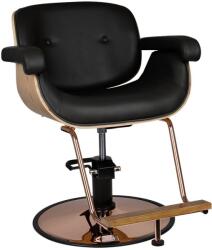 Gabbiano Venice fodrászszék, fekete