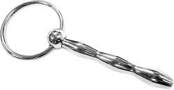 Rouge Stainless Steel Hollow Ribbed Urethral Probe