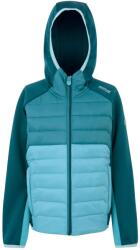 Regatta Gyermekek/gyerekek Kielder IX Hybrid kabát kék|lila|mályva|türkíz